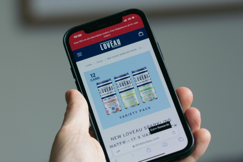 Mobile purchasing on an E-commerce Store
